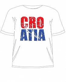 Croatia navijačka pamučna majica