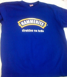Direktno na hrđu Hammerite tshirt