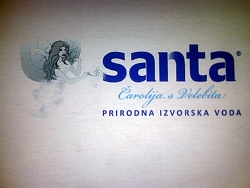 Santa prirodna izvorska voda Santa prirodna izvorska voda